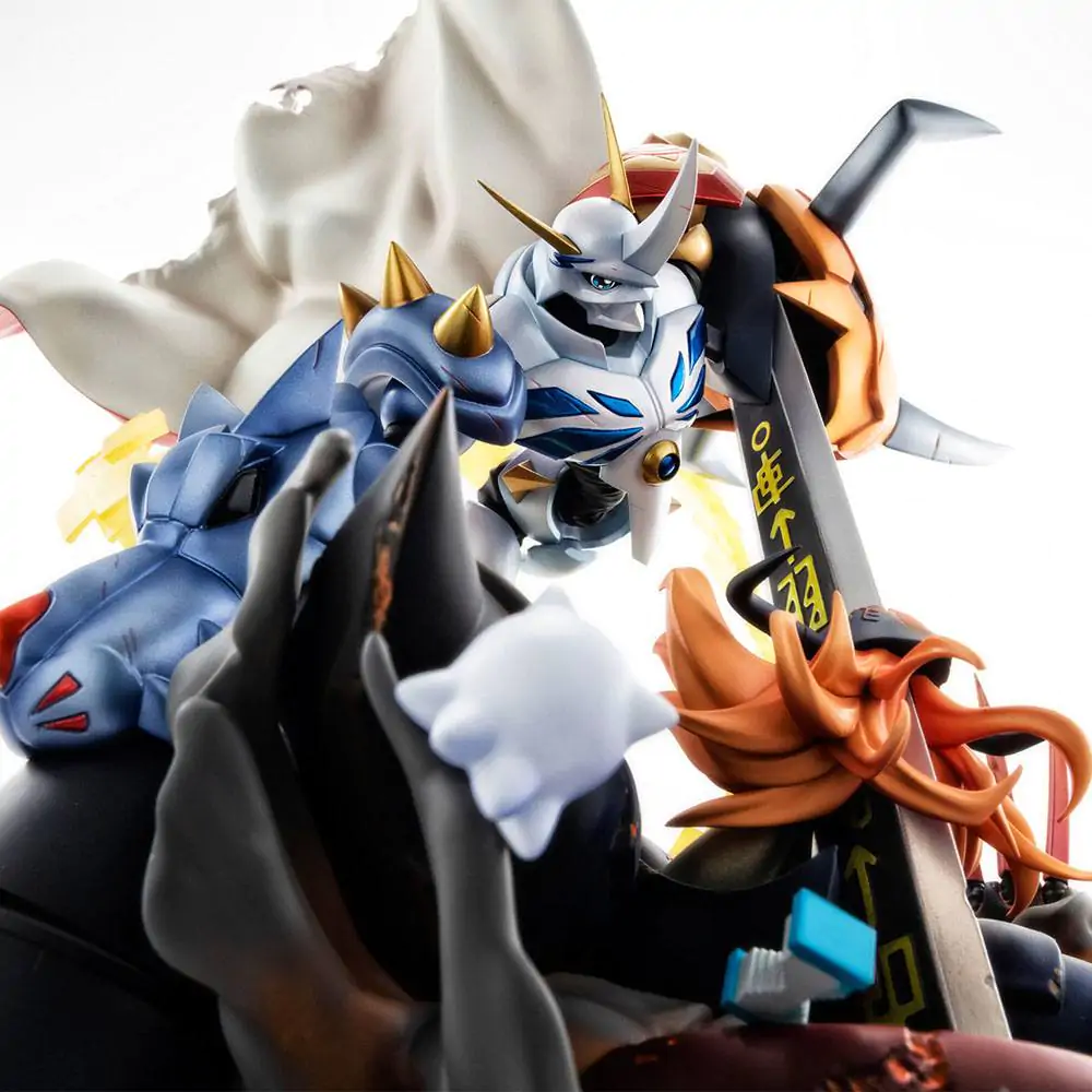 Digimon Adventure: Children's War Game! VS Series PVC Statue Omegamon vs Diabolomon 34 cm termékfotó