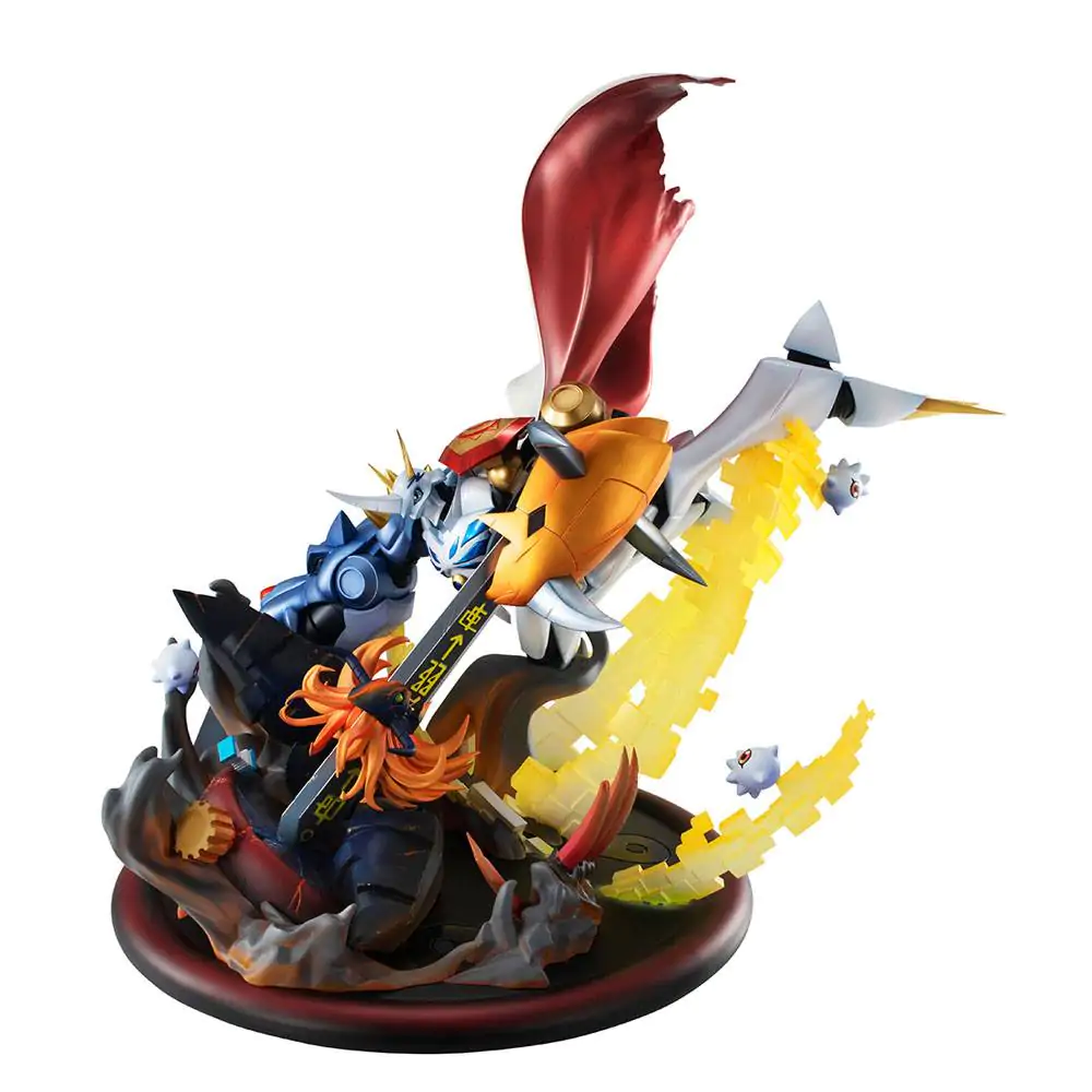 Digimon Adventure: Children's War Game! VS Series PVC Statue Omegamon vs Diabolomon 34 cm termékfotó