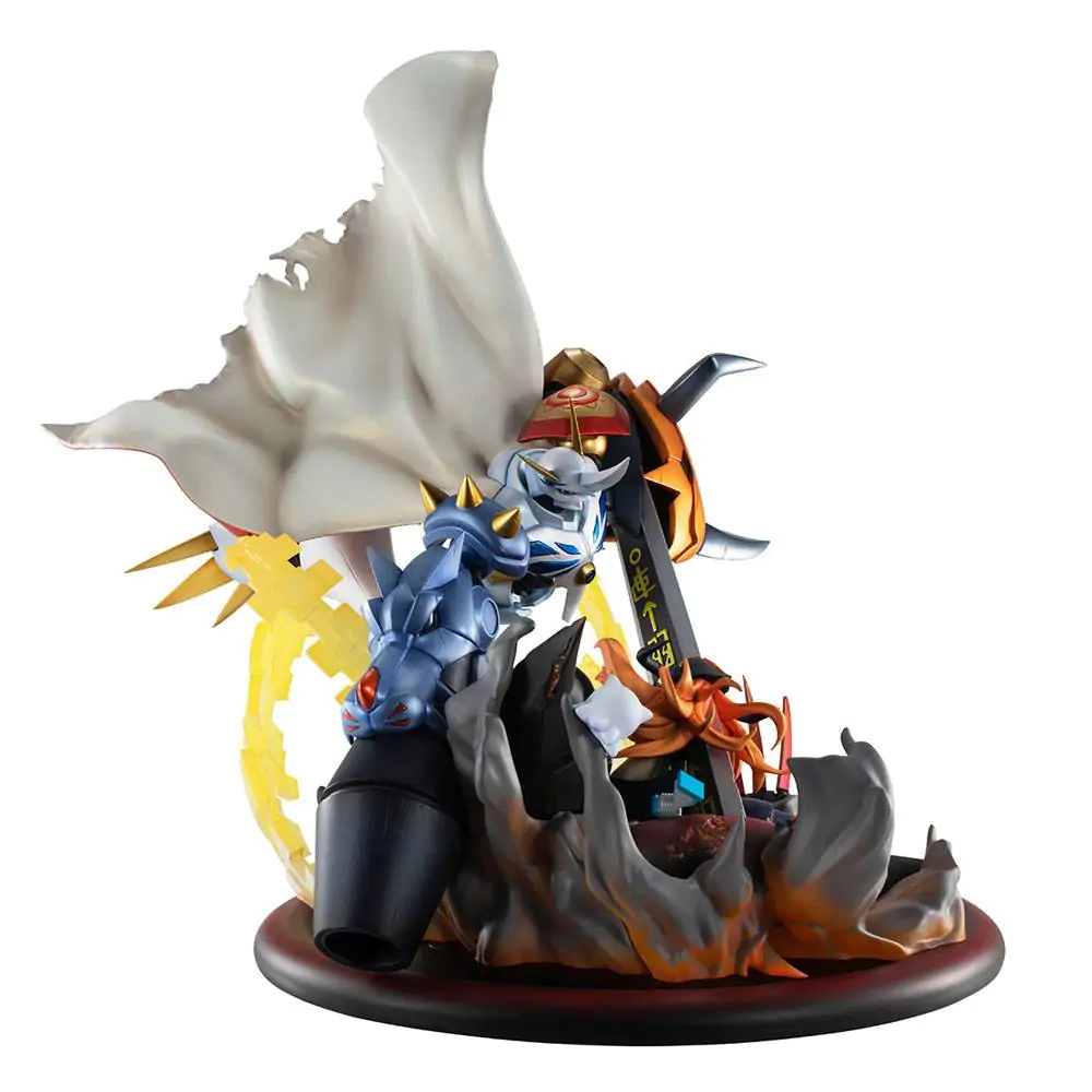 Digimon Adventure: Children's War Game! VS Series PVC Statue Omegamon vs Diabolomon 34 cm termékfotó