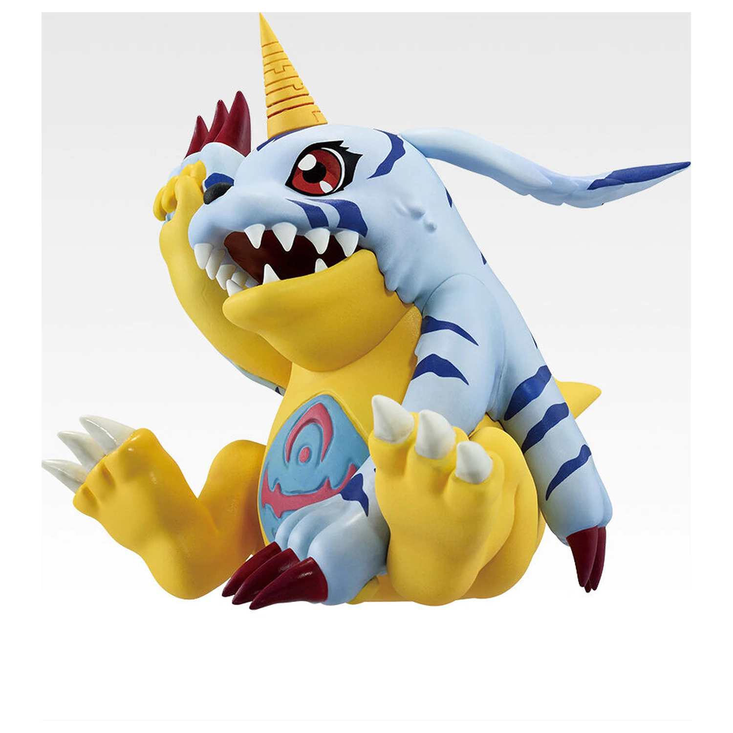 Digimon Adventure Clash of Light and Darkness Agumon & Gabumon Ichibansho figure 7cm product photo