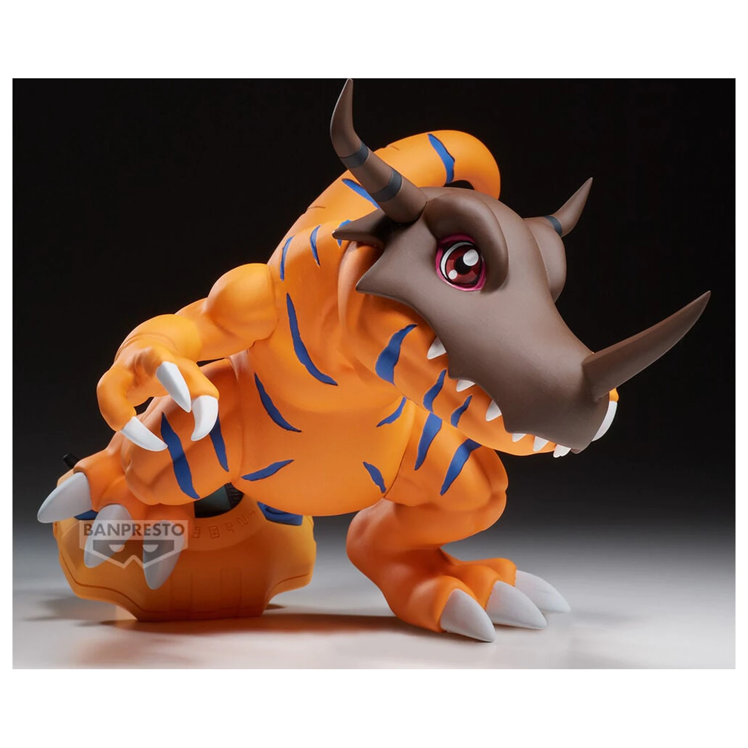 Digimon Adventure Digivice Greymon figure 13cm product photo