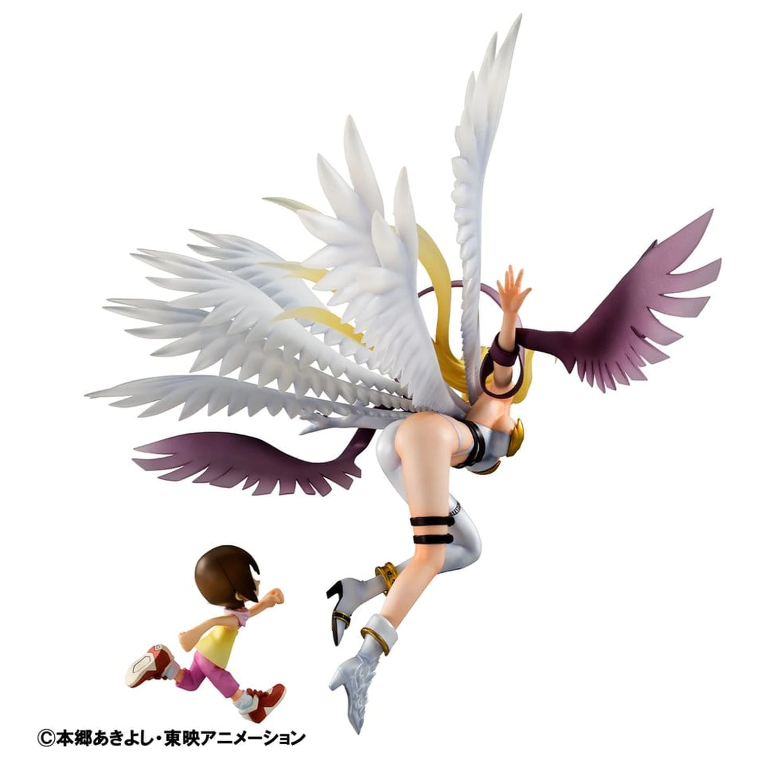 Digimon Adventure Precious G.E.M. Series PVC Statue Angewomon & Hikari Yagami 22 cm  product photo