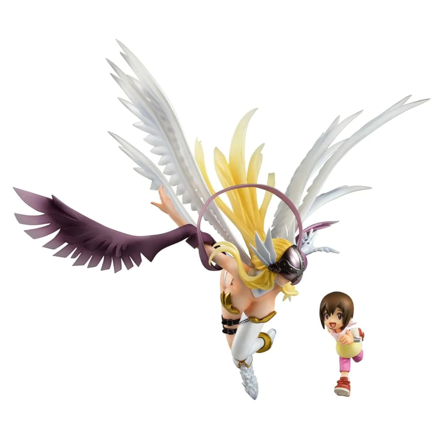 Digimon Adventure Precious G.E.M. Series PVC Statue Angewomon & Hikari Yagami 22 cm  product photo