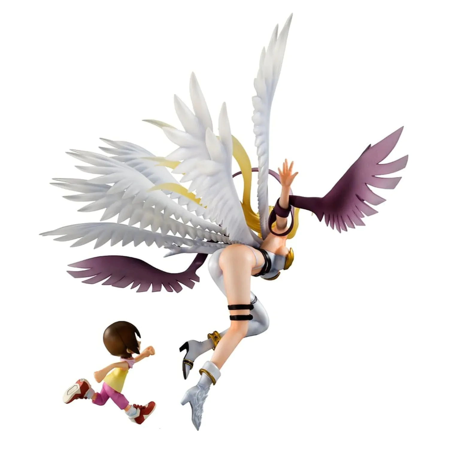 Digimon Adventure Precious G.E.M. Series PVC Statue Angewomon & Hikari Yagami 22 cm  product photo