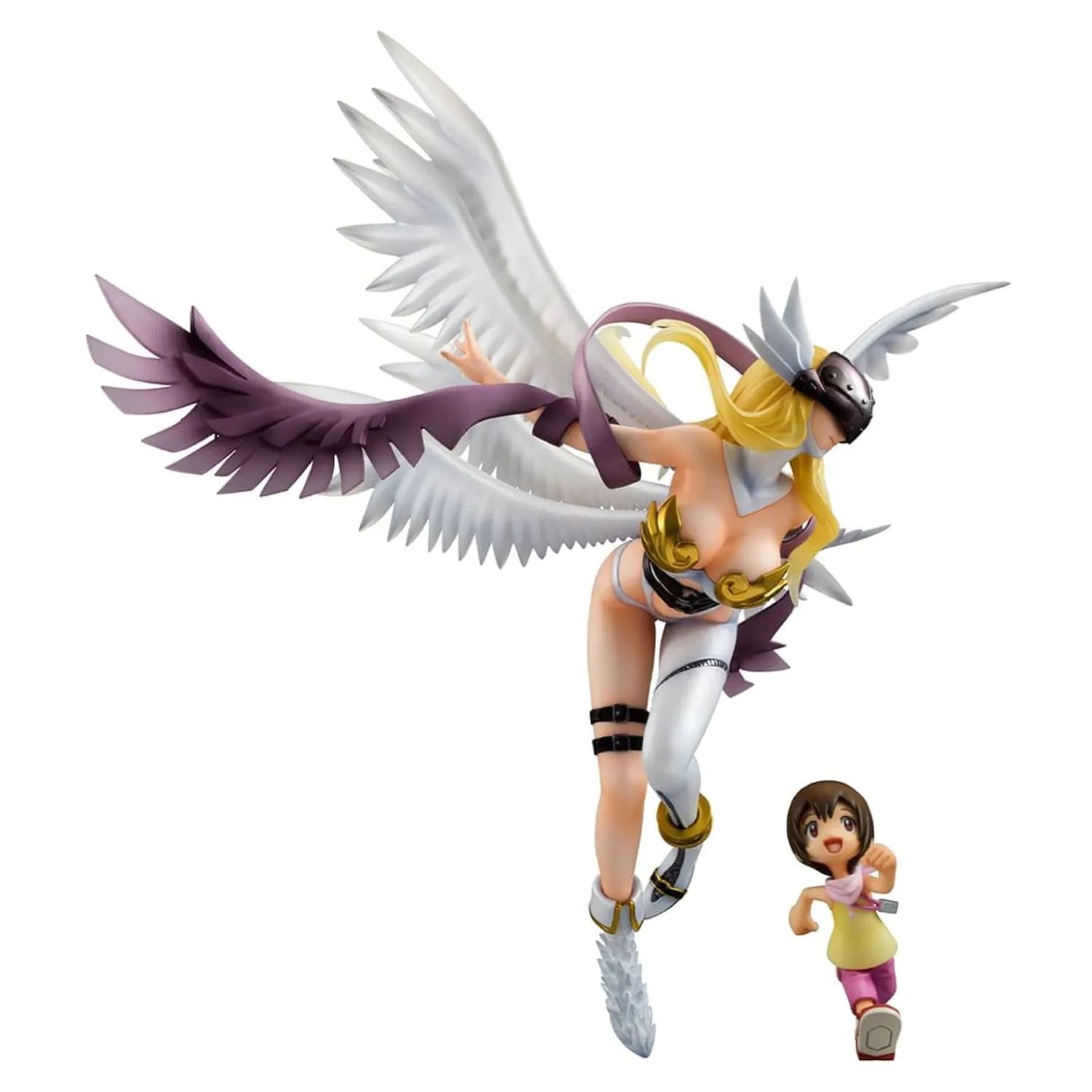 Digimon Adventure Precious G.E.M. Series PVC Statue Angewomon & Hikari Yagami 22 cm  product photo