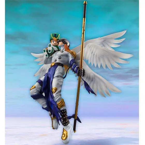 Digimon Adventure G.E.M. Series PVC Statue Angemon &amp; Takaishi Takeru 22 cm product photo