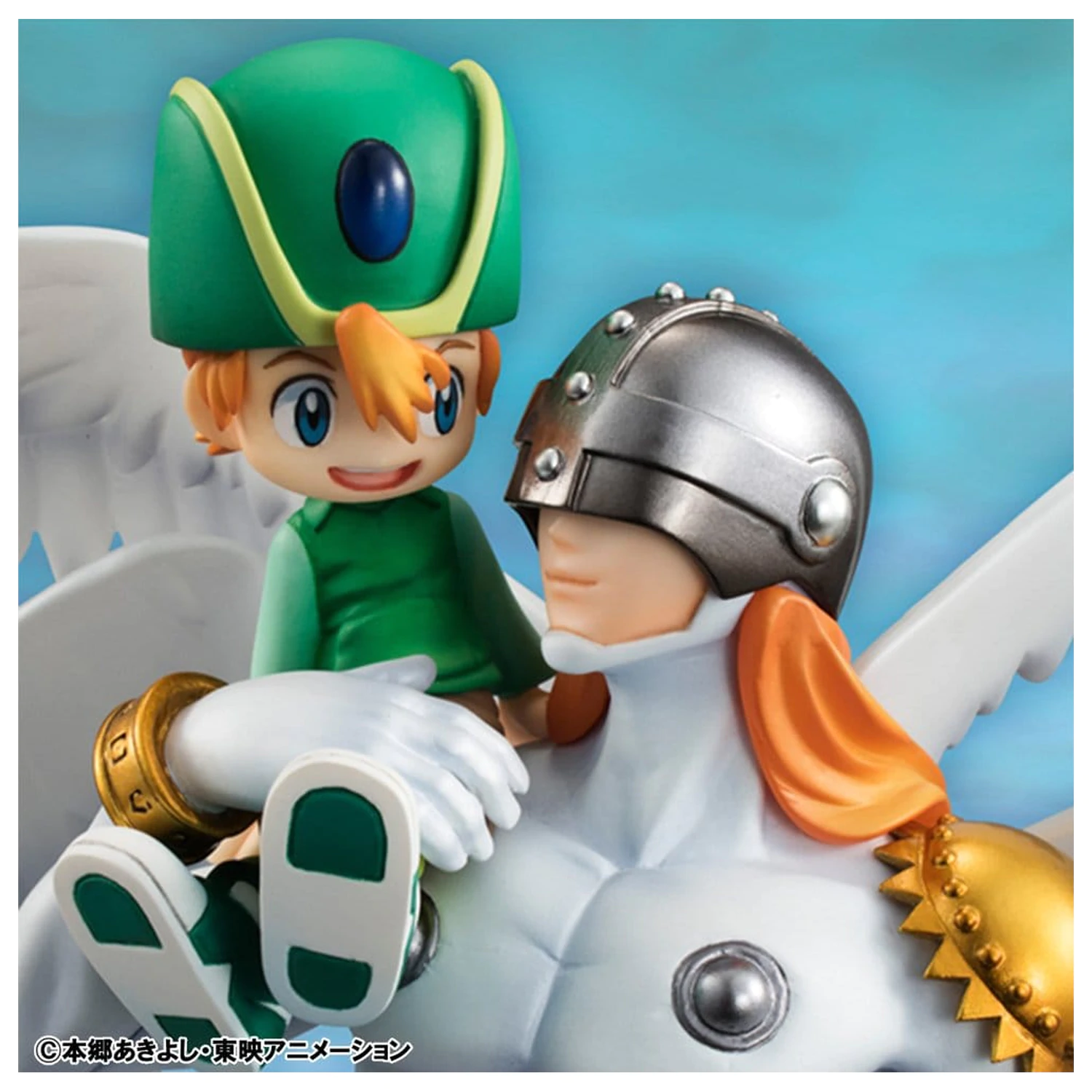 Digimon Adventure G.E.M. Series PVC Figure Angemon & Takeru Takaishi 22 cm (Repeat) product photo
