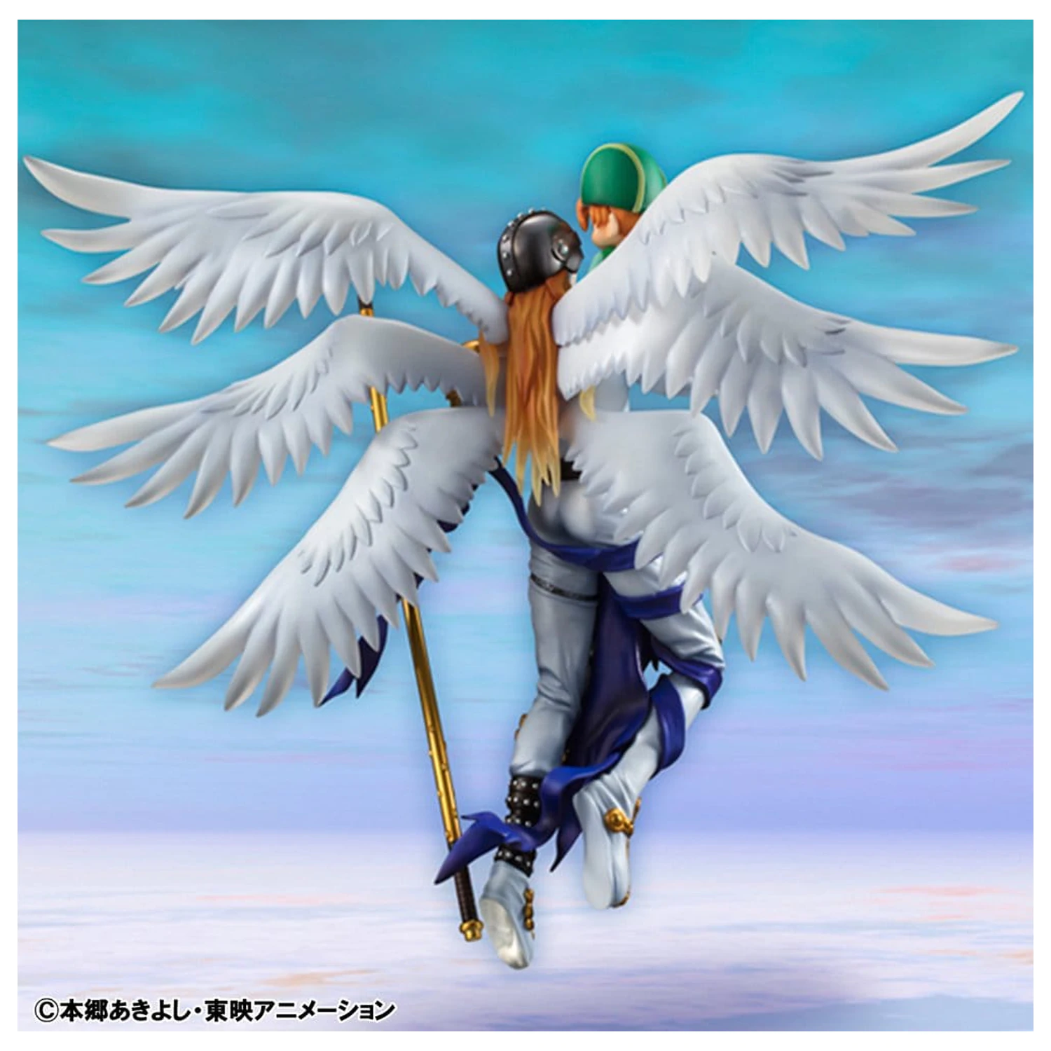 Digimon Adventure G.E.M. Series PVC Figure Angemon & Takeru Takaishi 22 cm (Repeat) product photo