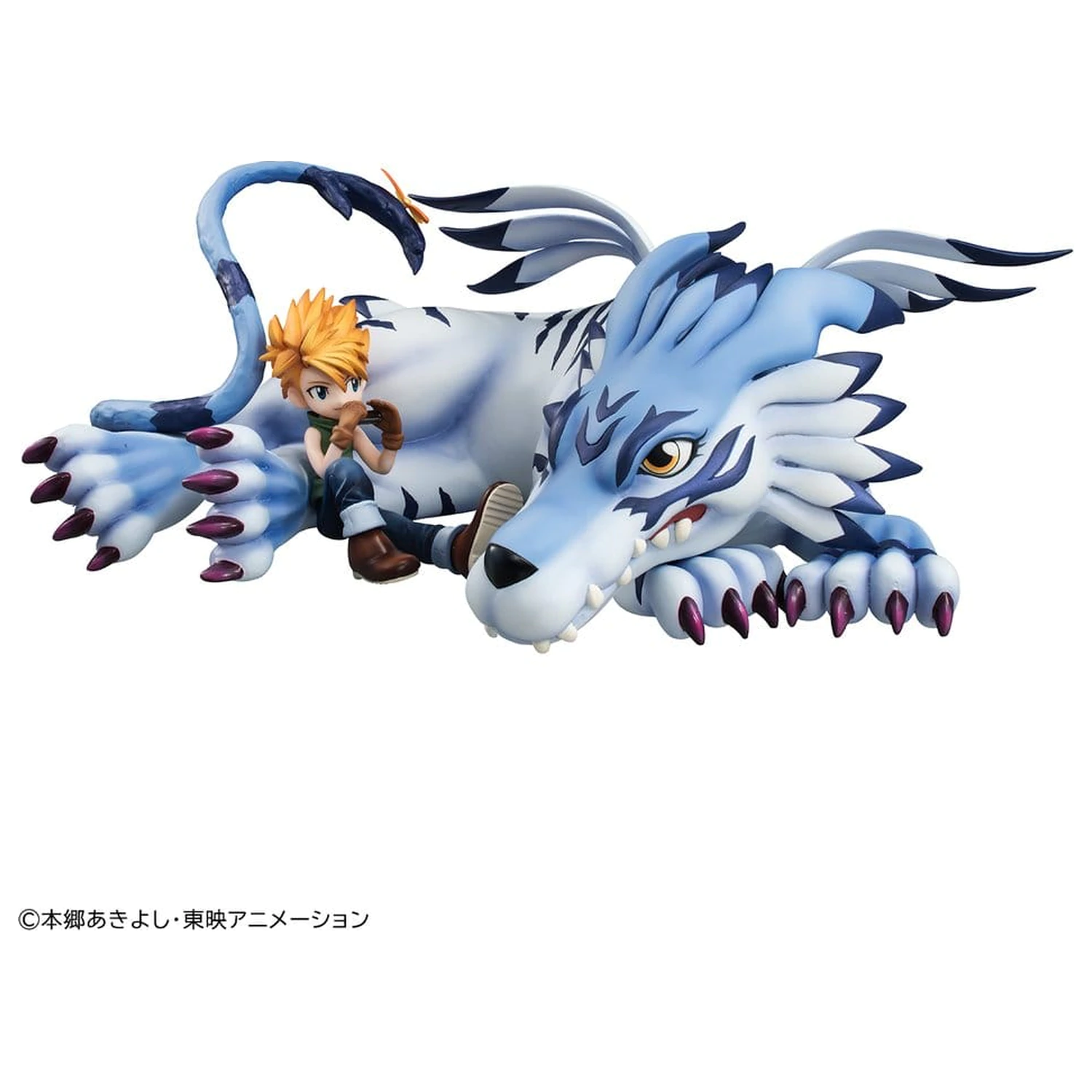 Digimon Adventure G.E.M. Series PVC Figure Garurumon & Ishida Yamato 25 cm (Repeat) product photo