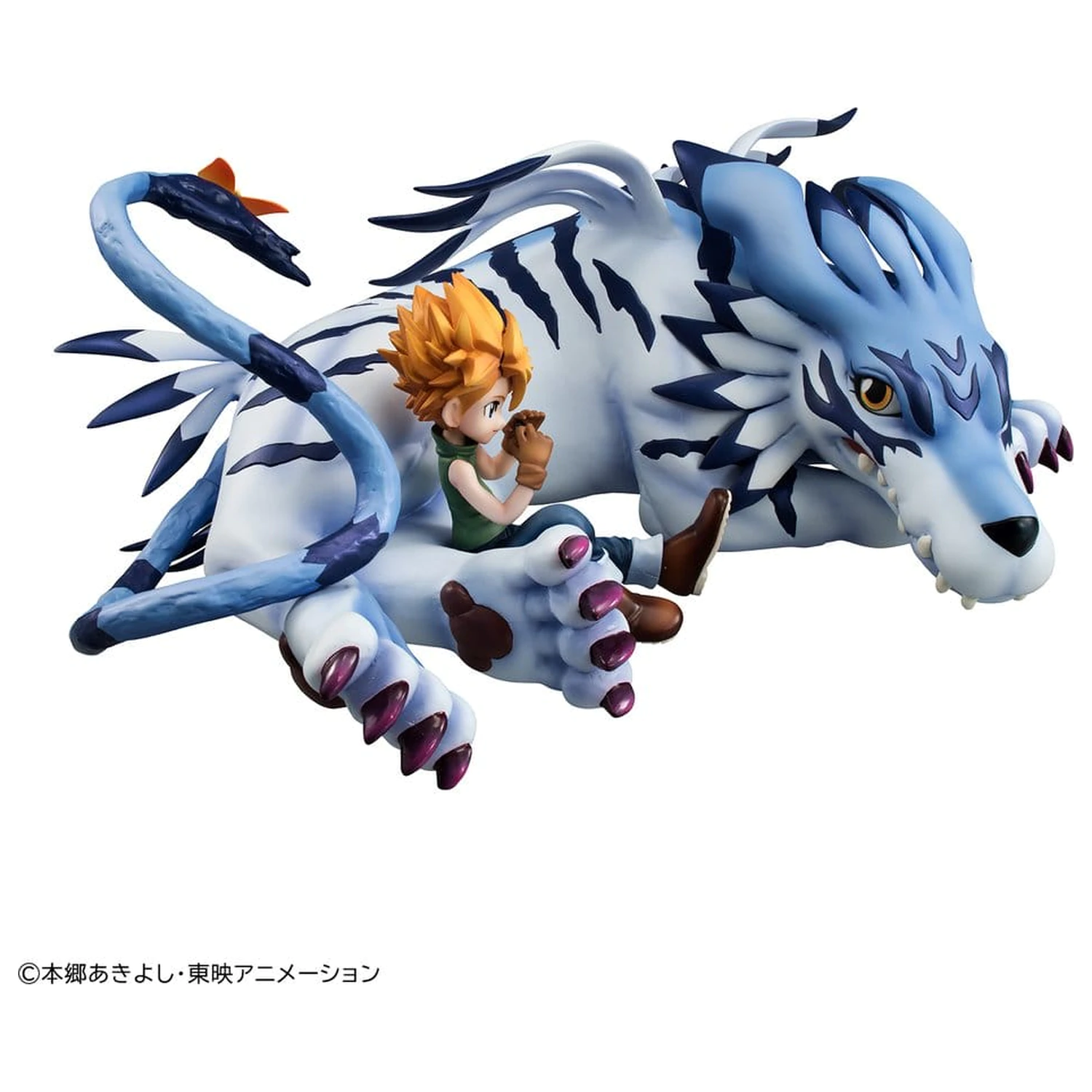 Digimon Adventure G.E.M. Series PVC Figure Garurumon & Ishida Yamato 25 cm (Repeat) product photo