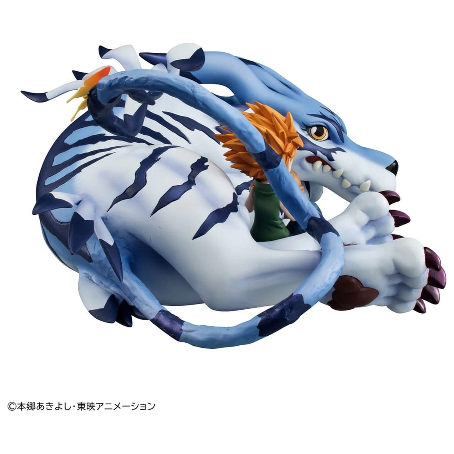 Digimon Adventure G.E.M. Series PVC Figure Garurumon & Ishida Yamato 25 cm (Repeat) product photo