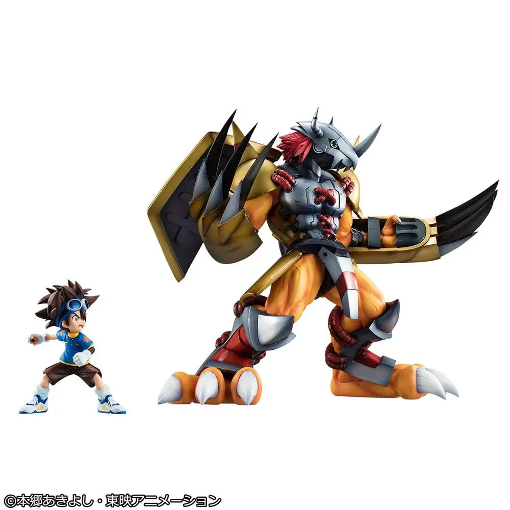 Digimon Adventure G.E.M. Series PVC Statue Wargreymon &amp; Taichi 25 cm product photo