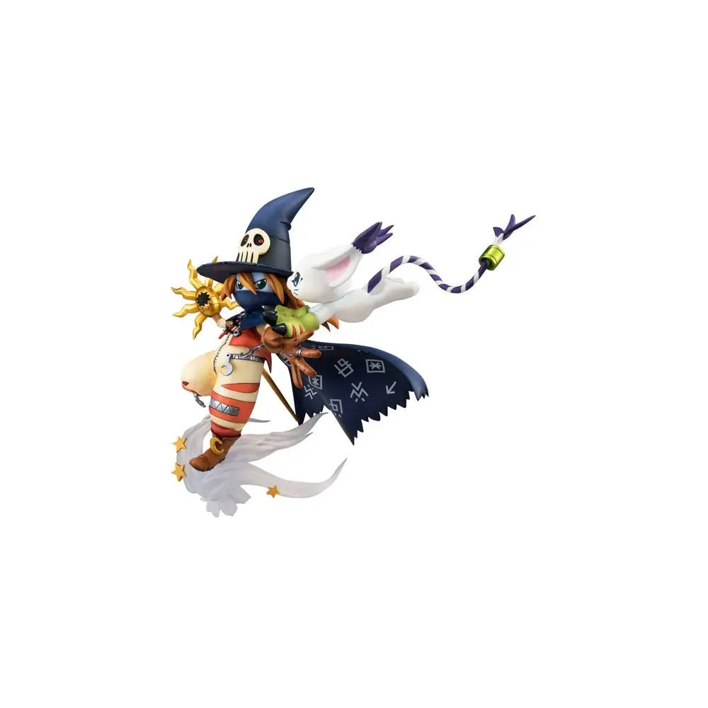 Digimon Adventure G.E.M. Series PVC Statue Wizardmon &amp; Tailmon 18 cm product photo