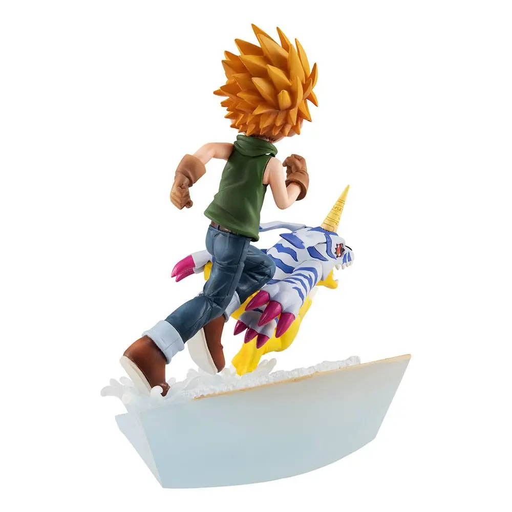 Digimon Adventure G.E.M. Series PVC Statue Yamato Ishida &amp; Gabumon 2022 Ver. 12 cm product photo