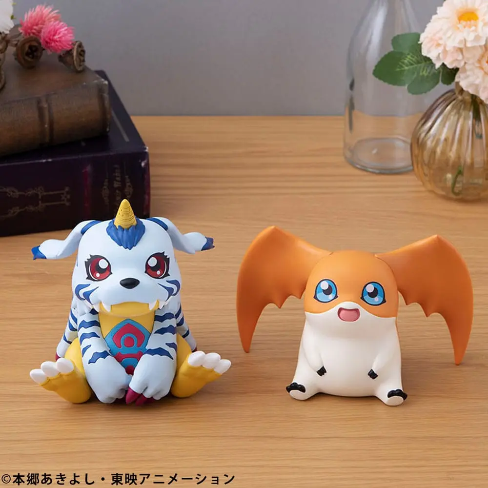 Digimon Adventure Look Up PVC Statues Gabumon&amp;Patamon set 11 cm product photo