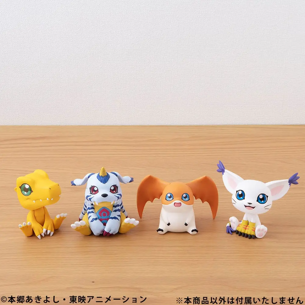 Digimon Adventure Look Up PVC Statues Gabumon&amp;Patamon set 11 cm product photo