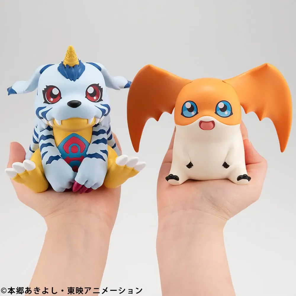 Digimon Adventure Look Up PVC Statues Gabumon&amp;Patamon set 11 cm product photo