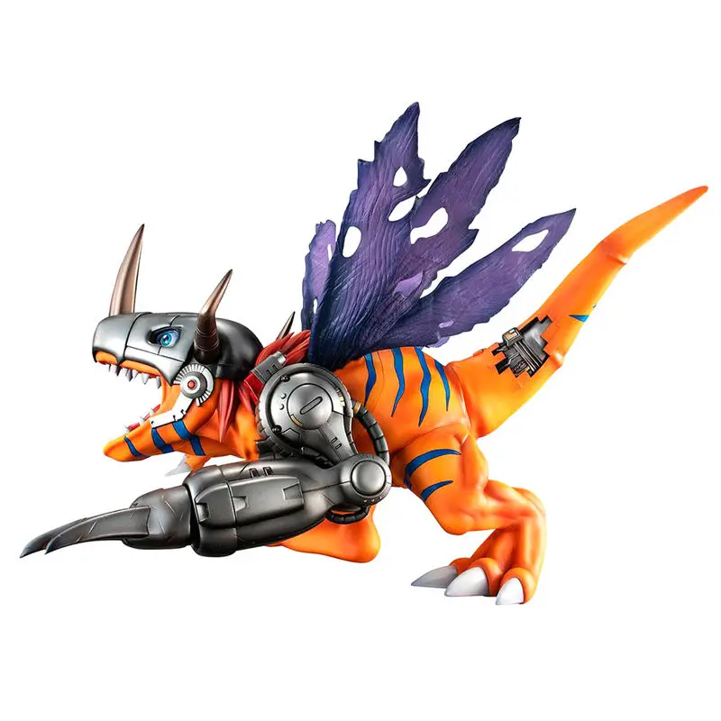 Digimon Adventure Metal Greymon figure 22cm product photo