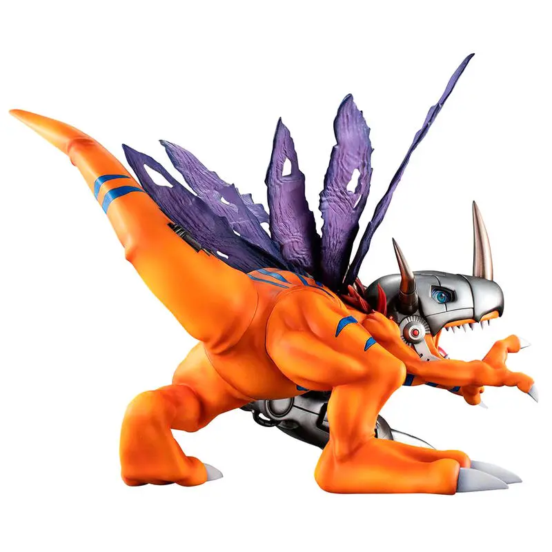 Digimon Adventure Metal Greymon figure 22cm product photo