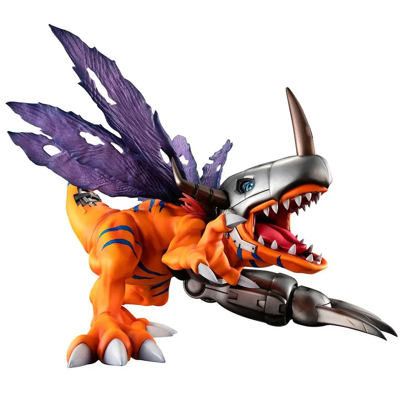 Digimon Adventure Metal Greymon figure 22cm product photo