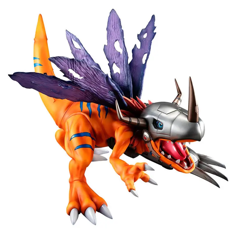 Digimon Adventure Metal Greymon figure 22cm product photo