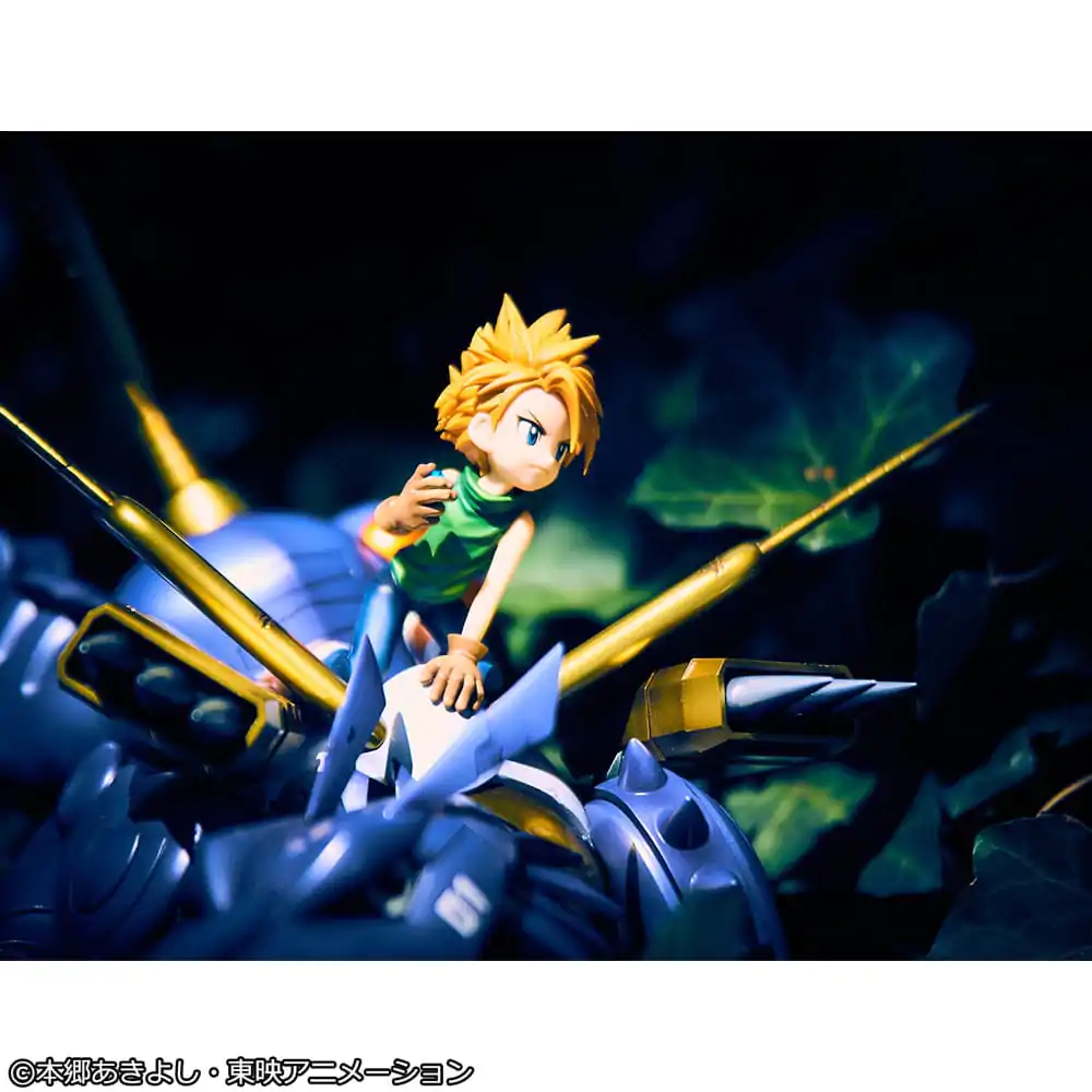 Digimon Adventure Precious G.E.M. Series PVC Statue Metal Garurumon & Ishida Yamato 30 cm product photo