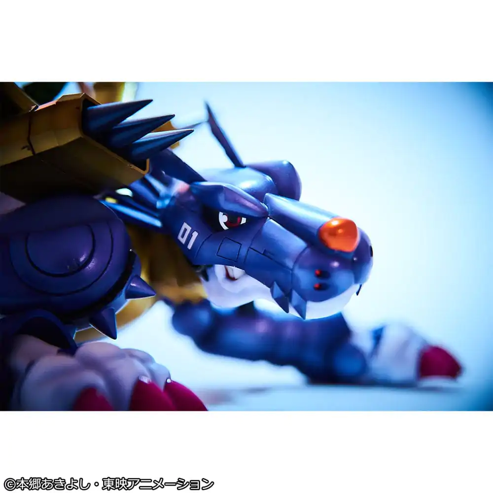 Digimon Adventure Precious G.E.M. Series PVC Statue Metal Garurumon & Ishida Yamato 30 cm product photo