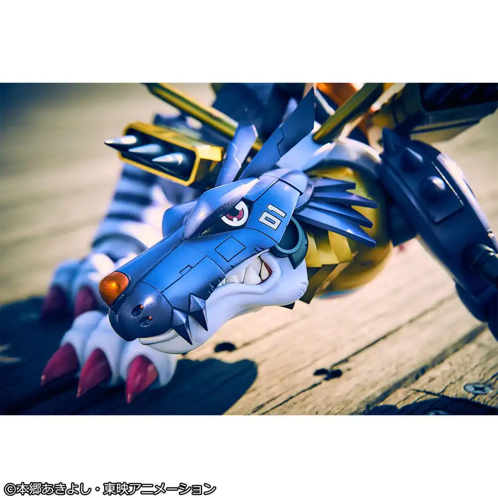 Digimon Adventure Precious G.E.M. Series PVC Statue Metal Garurumon & Ishida Yamato 30 cm product photo
