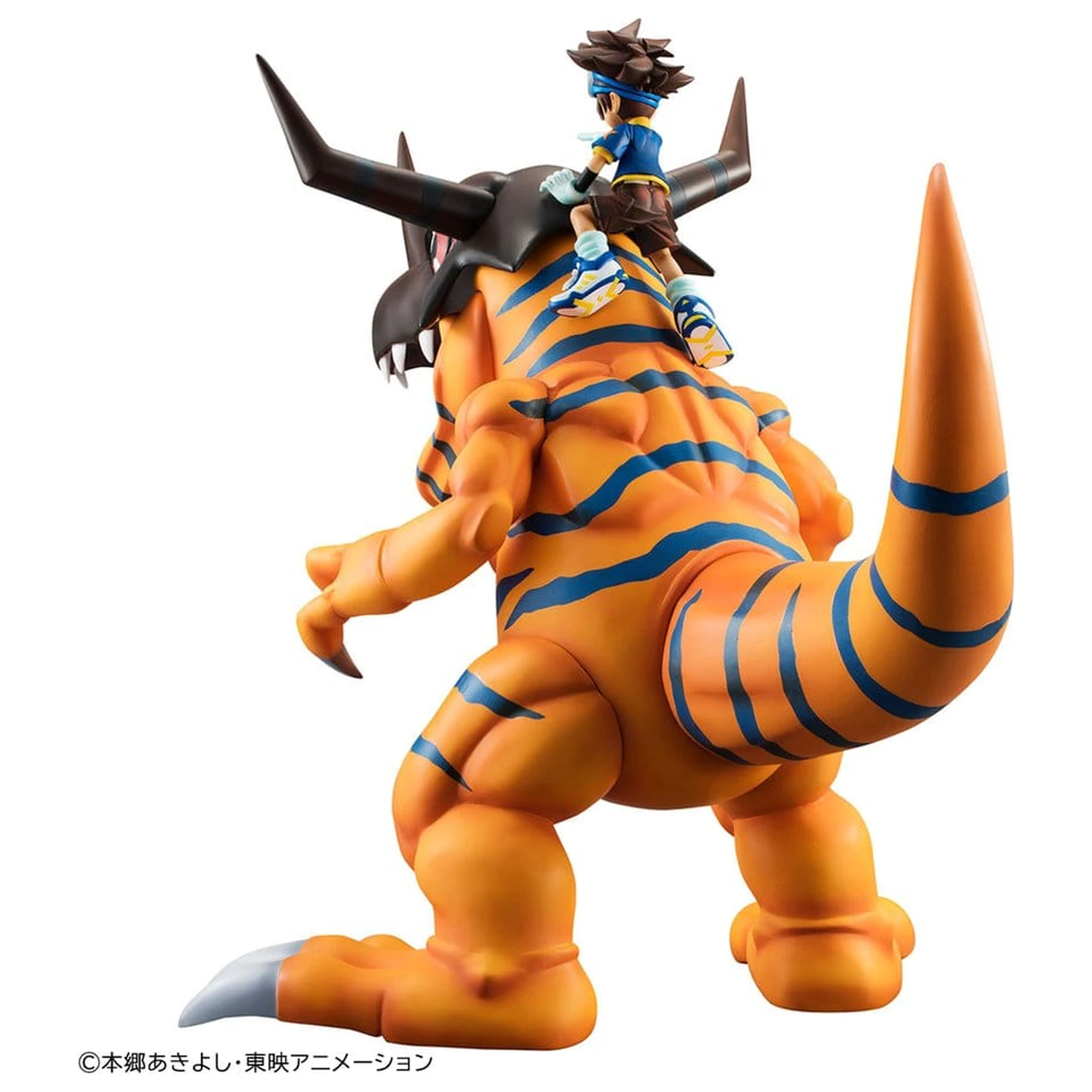 Digimon Adventure Precious G.E.M. Series PVC Figure Greymon & Taichi Yagami 25 cm (Repeat) product photo