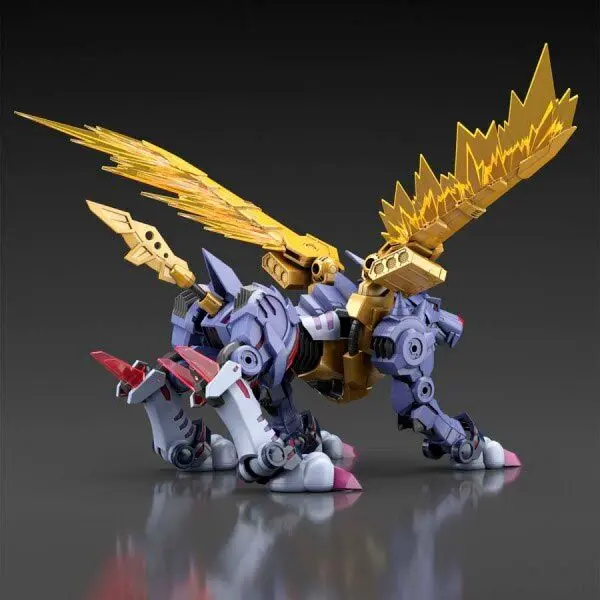 Digimon Metal Garurumon Model Kit figure 14cm product photo