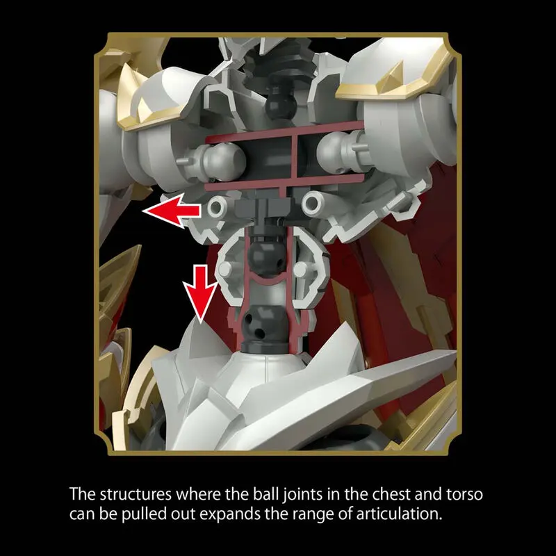 Digimon Tamers Dukemon Gallantmon Amplified Model Kit figure 25cm product photo