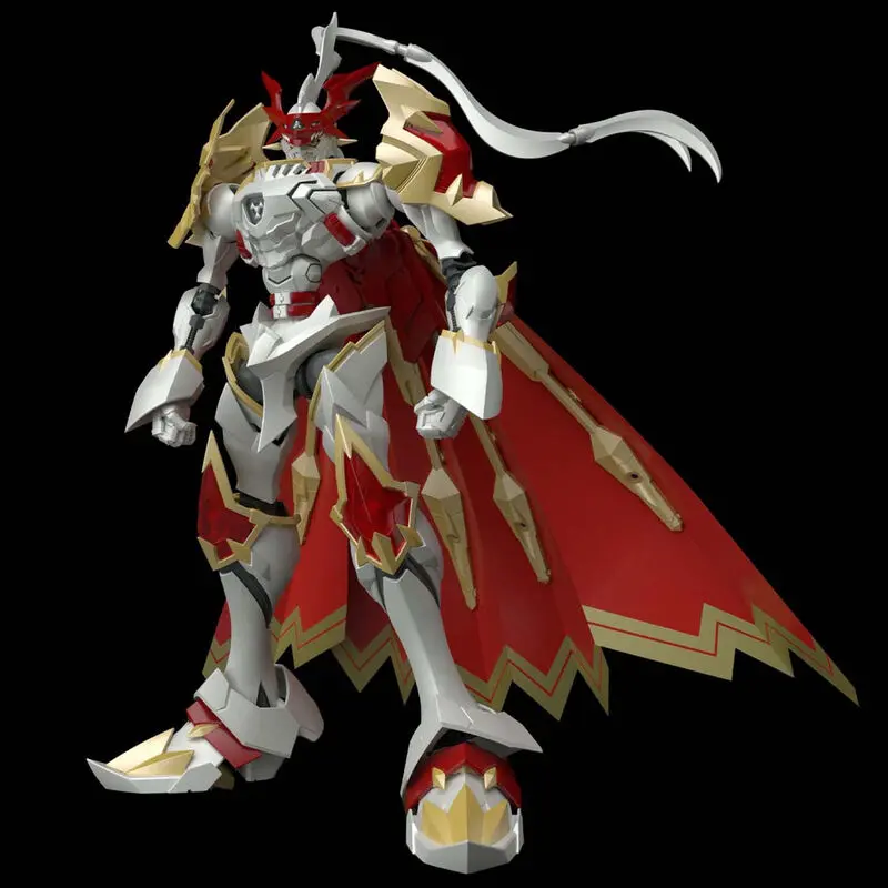 Digimon Tamers Dukemon Gallantmon Amplified Model Kit figure 25cm product photo