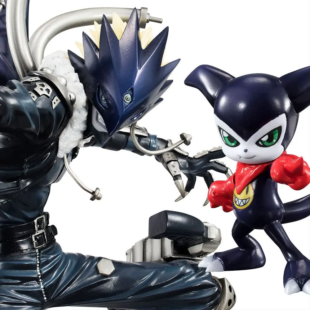 Digimon Tamers G.E.M. Series PVC Statue Beelzebumon &amp; Impmon 18 cm product photo