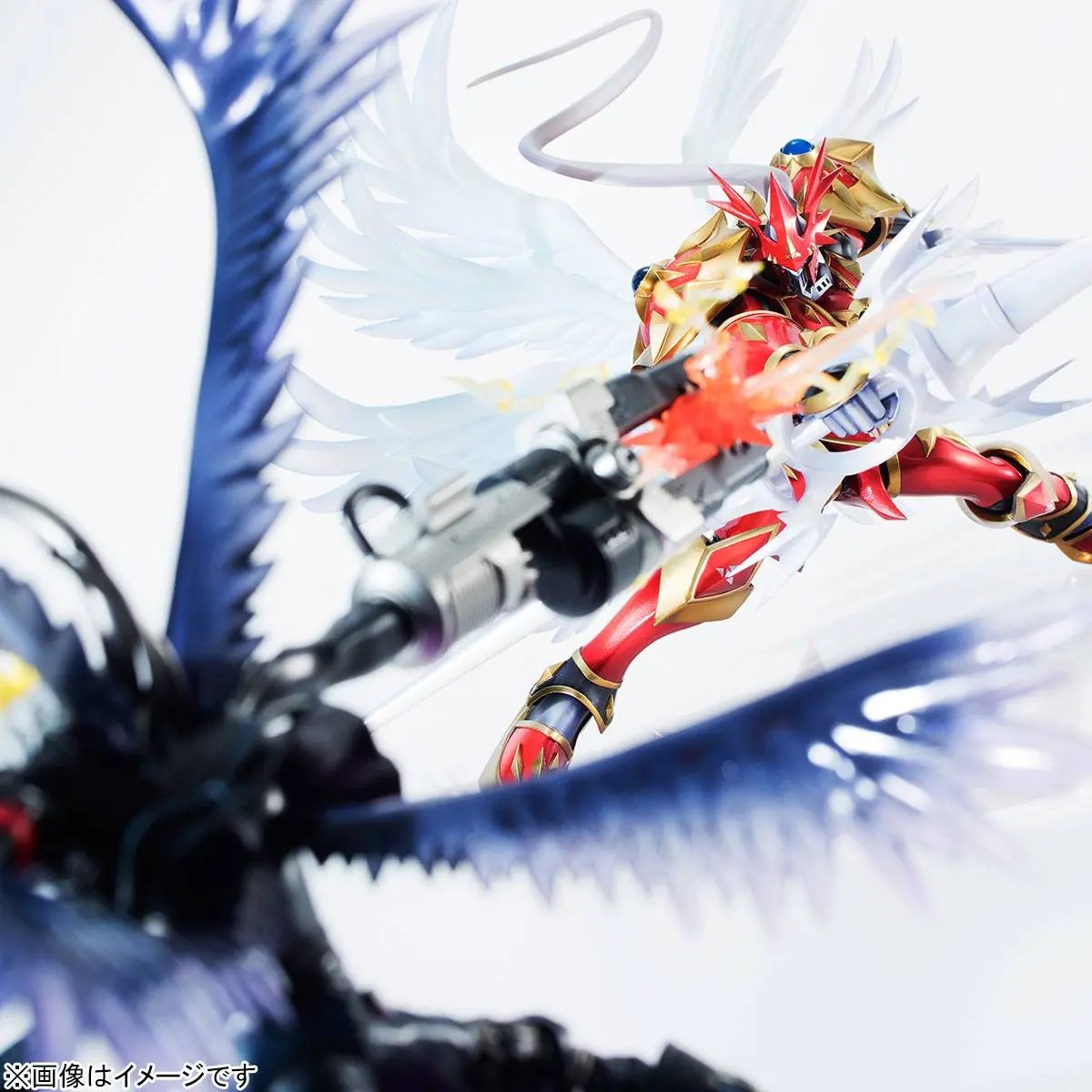 Digimon Tamers G.E.M. Series PVC Statue Dukemon Crimson Mode 18 cm product photo