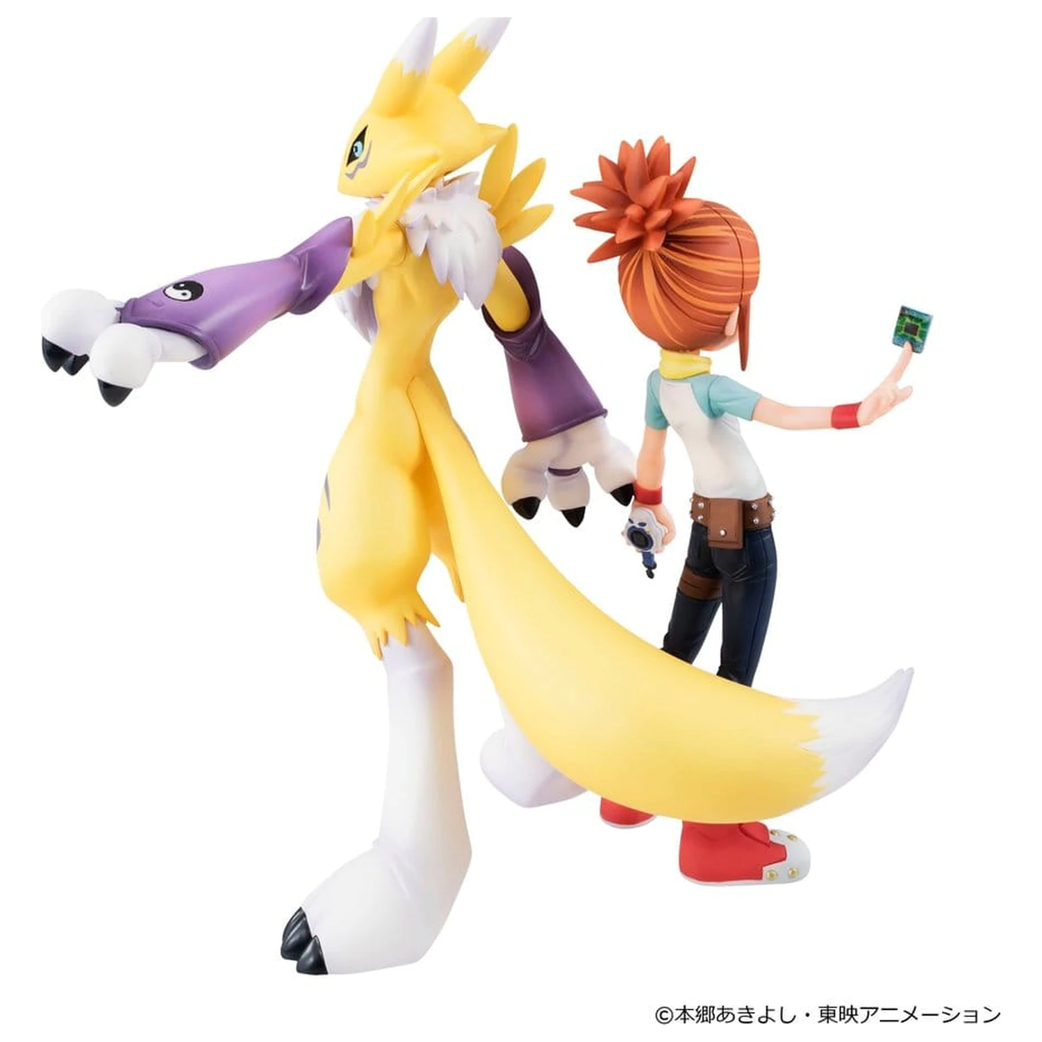 Digimon Tamers G.E.M. Series PVC Figure Renamon & Ruki Makino 13 cm (Repeat) product photo
