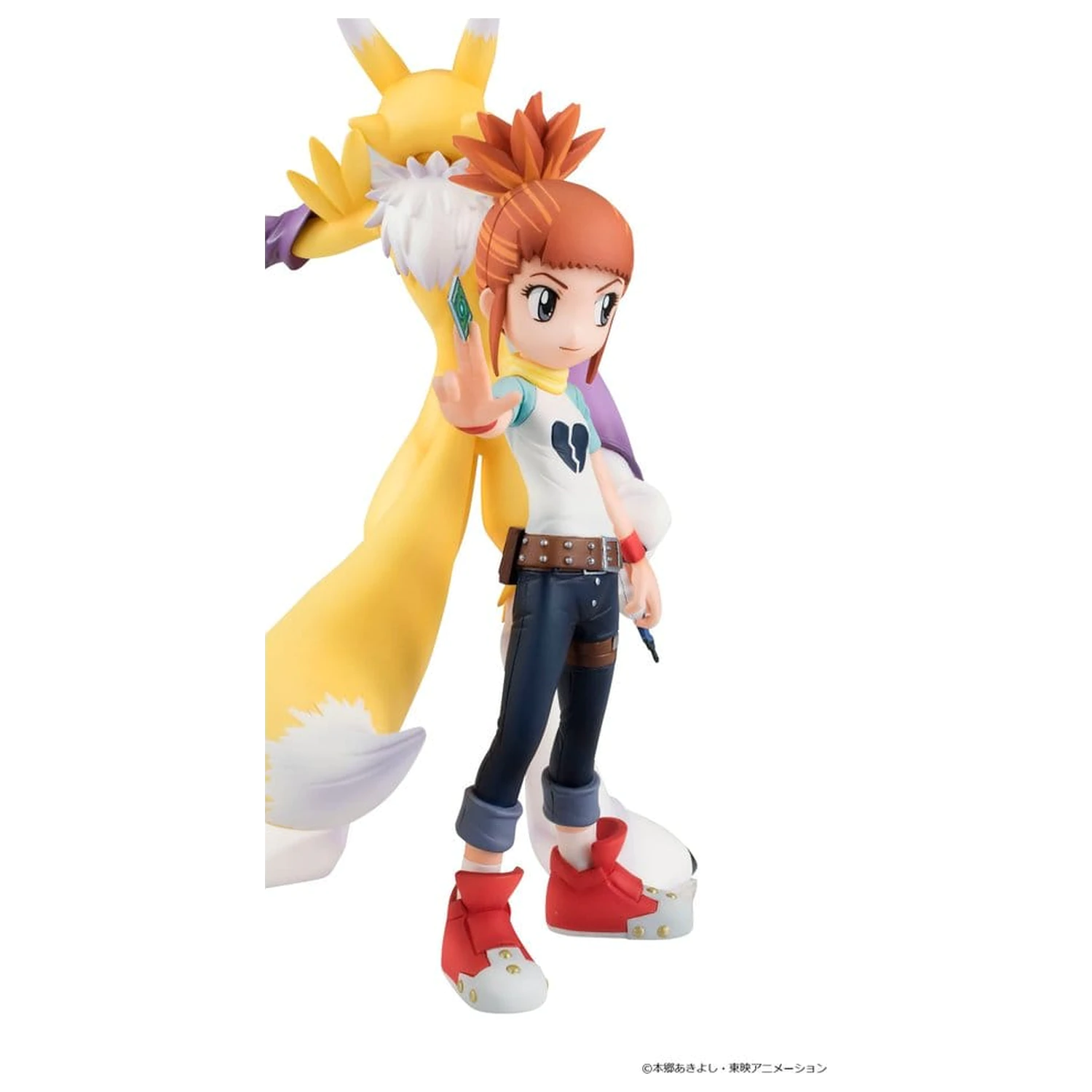 Digimon Tamers G.E.M. Series PVC Figure Renamon & Ruki Makino 13 cm (Repeat) product photo