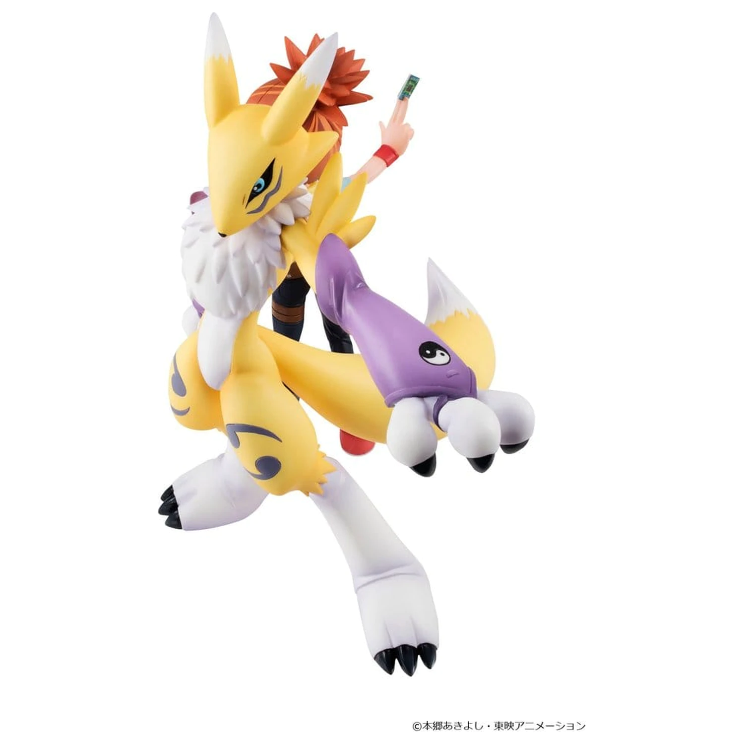 Digimon Tamers G.E.M. Series PVC Figure Renamon & Ruki Makino 13 cm (Repeat) product photo