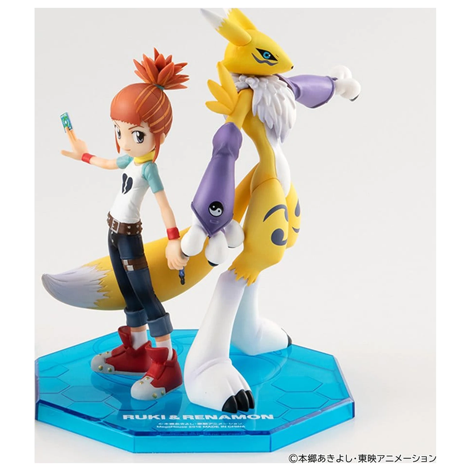 Digimon Tamers G.E.M. Series PVC Figure Renamon & Ruki Makino 13 cm (Repeat) product photo
