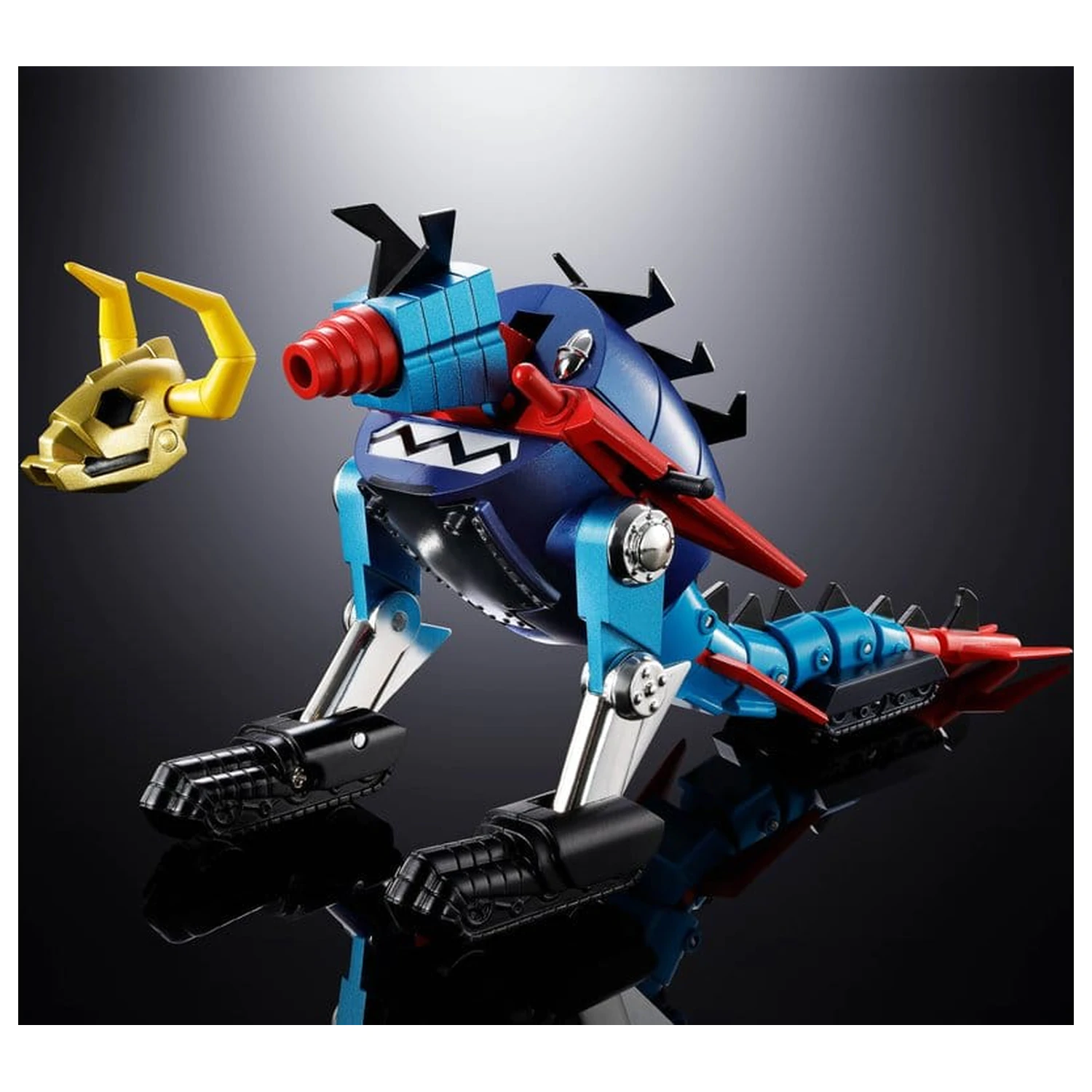 Dino Mech Gaiking Chogokin Action Figure Daikumaryu & Gaiking 20 cm product photo