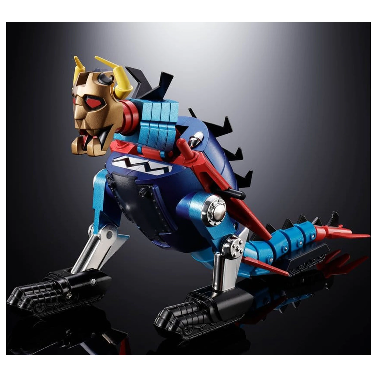 Dino Mech Gaiking Chogokin Action Figure Daikumaryu & Gaiking 20 cm product photo