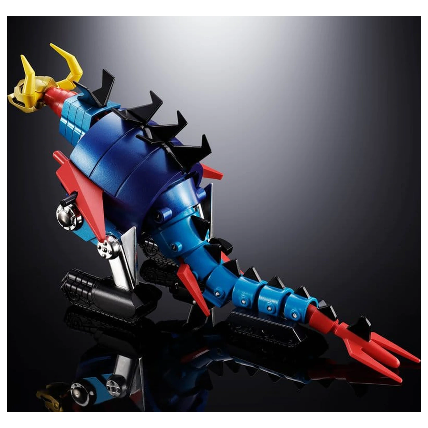 Dino Mech Gaiking Chogokin Action Figure Daikumaryu & Gaiking 20 cm product photo