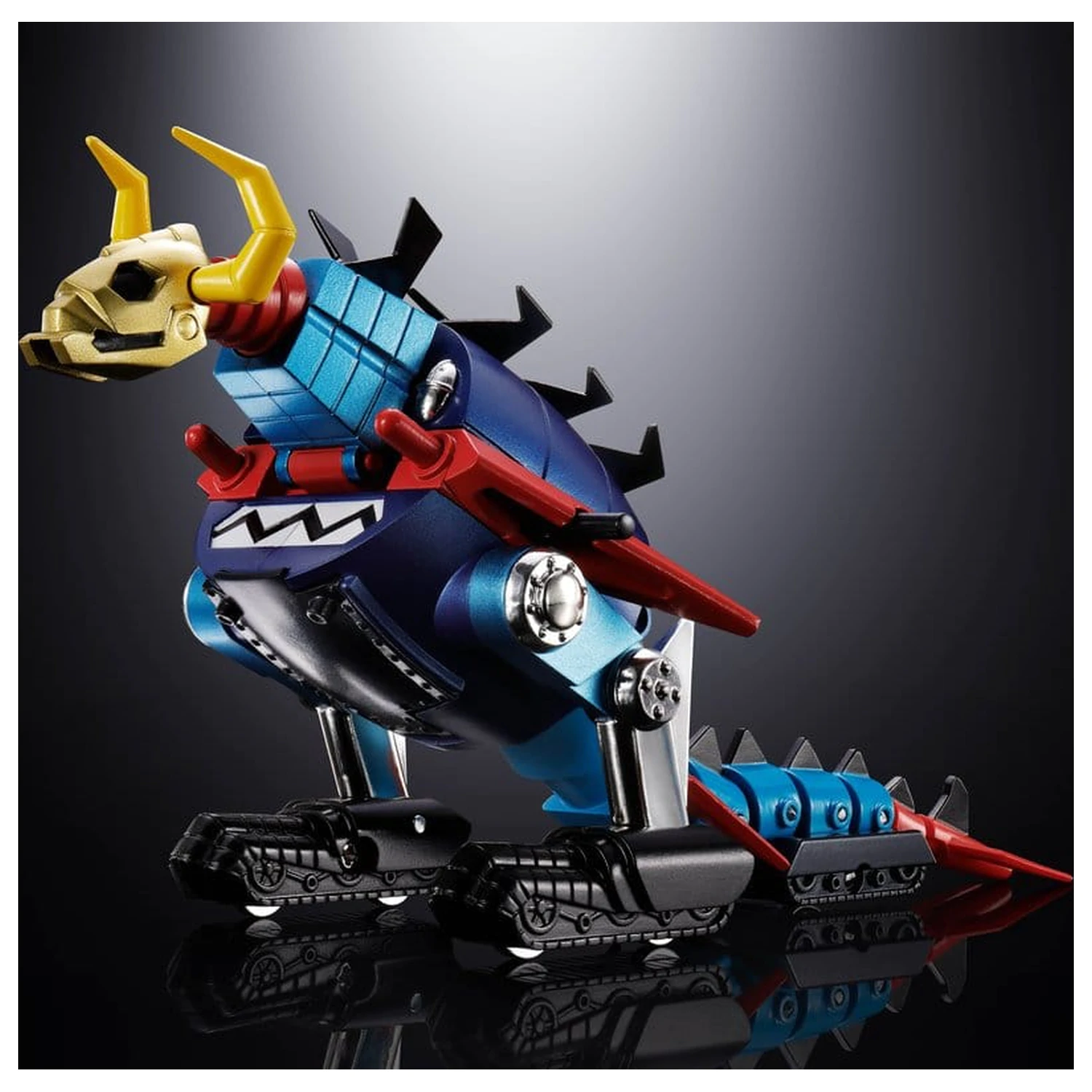 Dino Mech Gaiking Chogokin Action Figure Daikumaryu & Gaiking 20 cm product photo