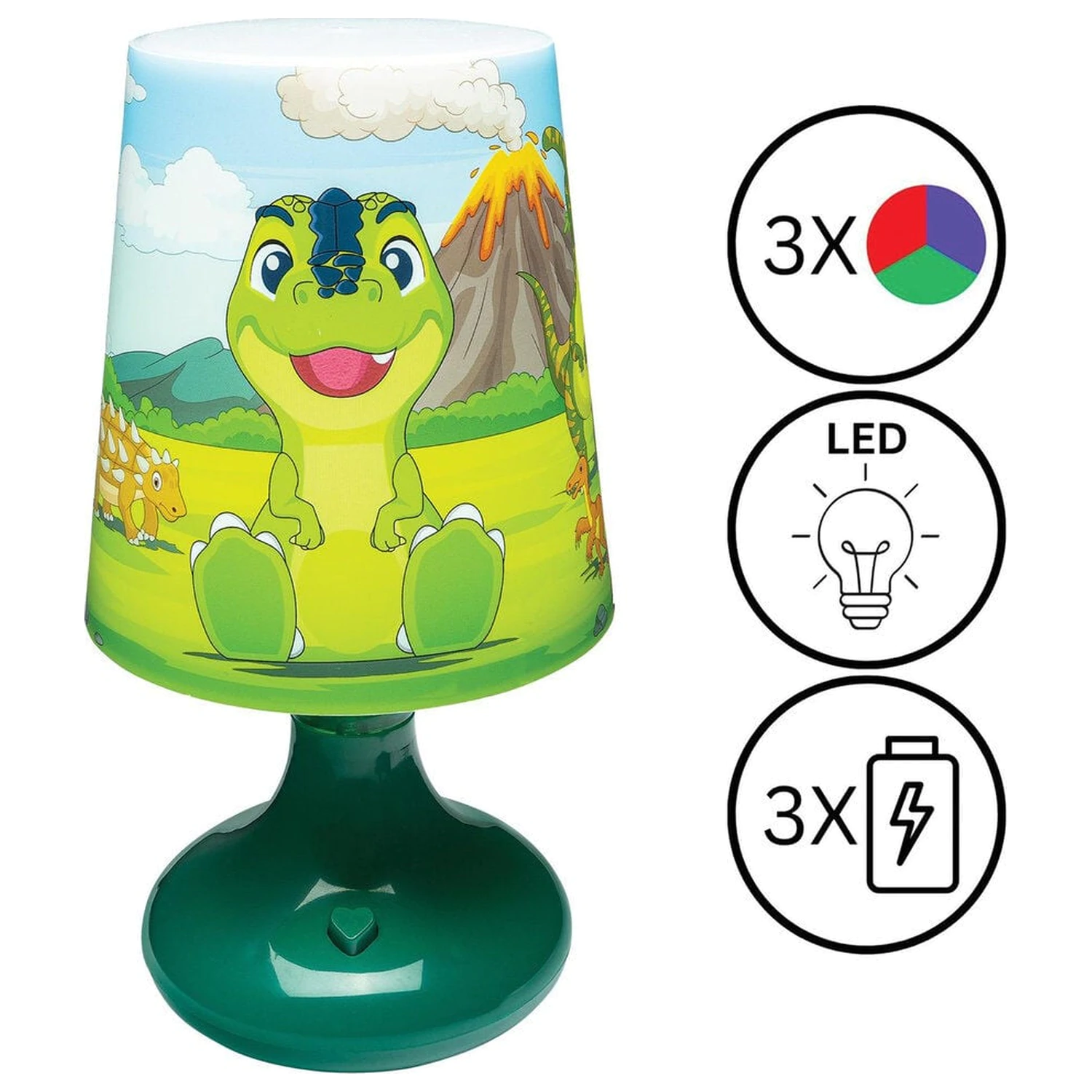 Dinosaur night light product photo