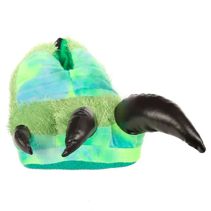 Dinosaur plush slipper product photo