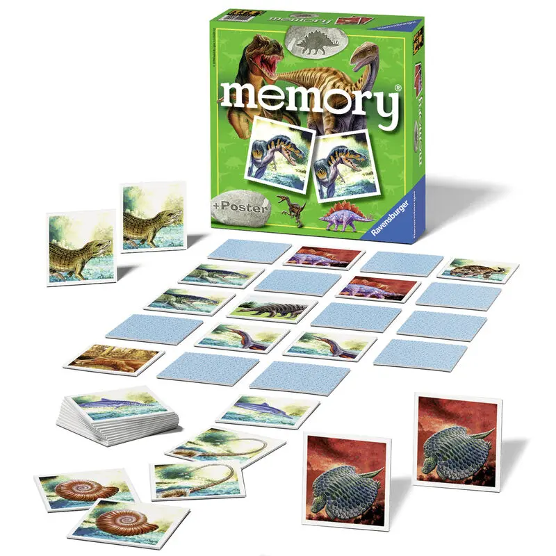 Dinosaurs memory game product photo