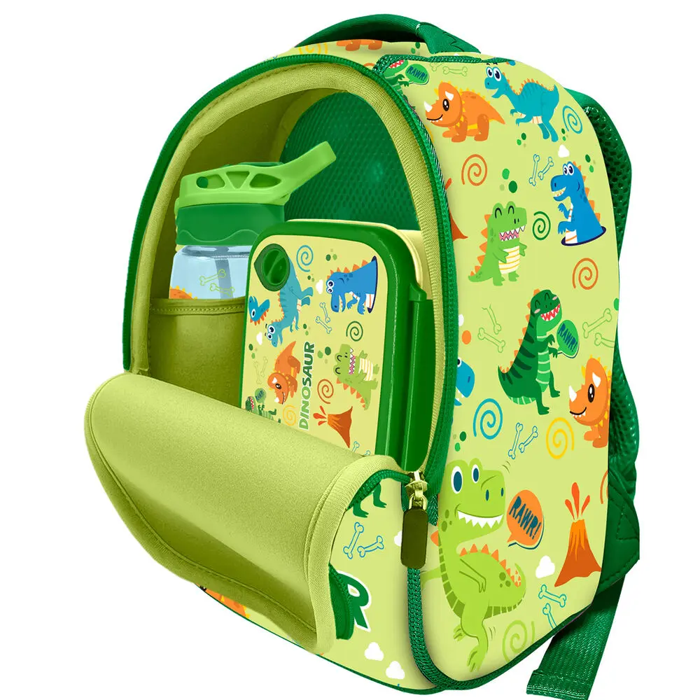 Dinosaurs Backpack + purse neoprene backpack 26cm product photo