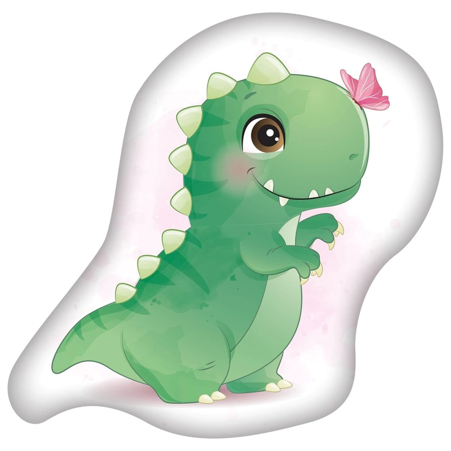 Dinosaur Butterfly Shaped Pillow, Decorative Pillow product photo