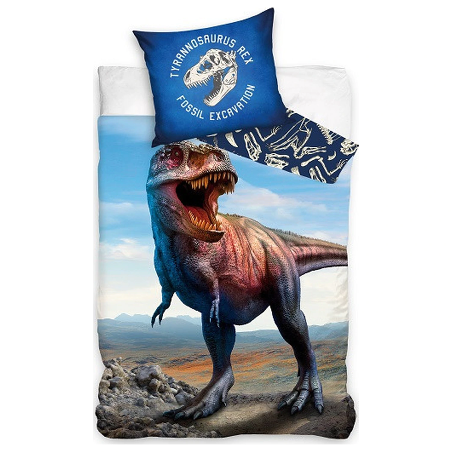 Dinosaur Excavation Duvet Cover product photo