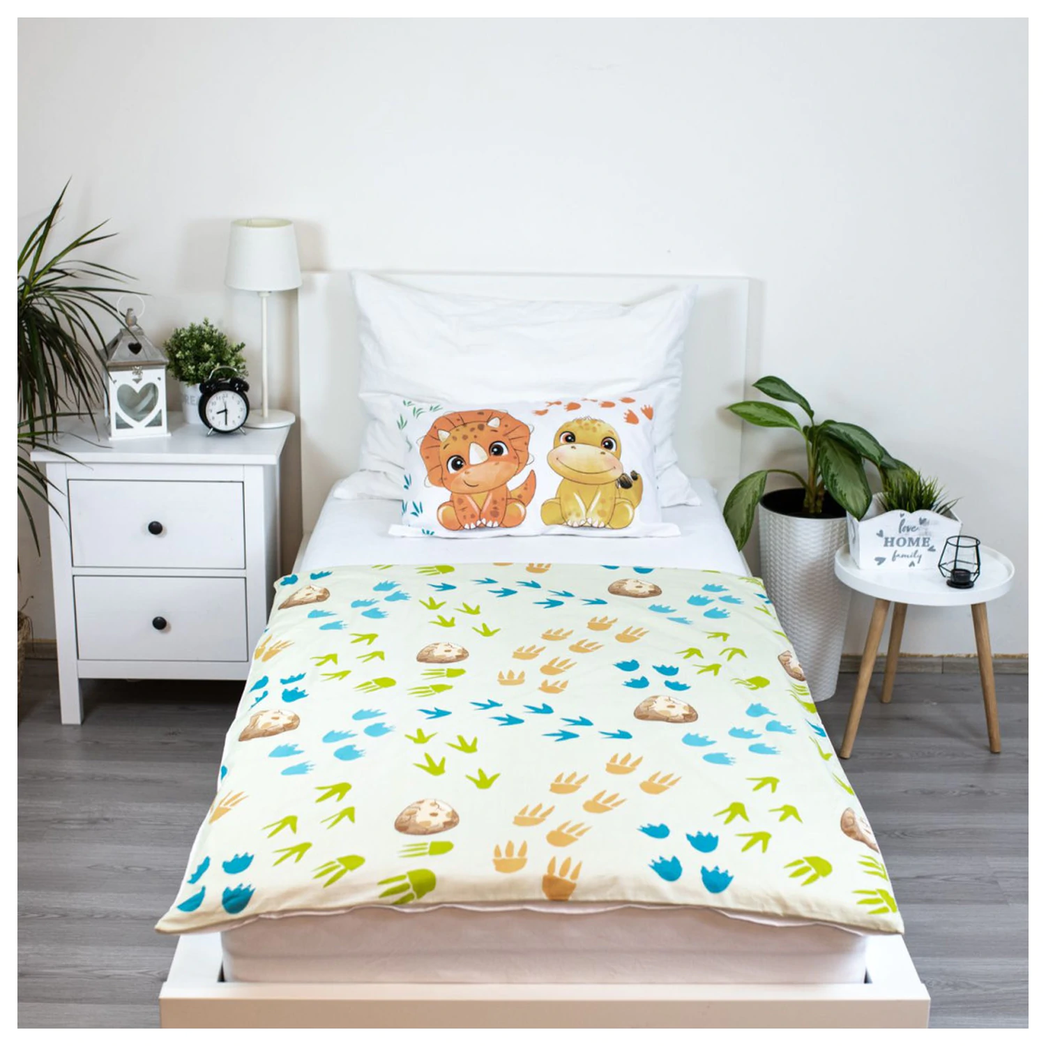 Dinosaur Friends Kids' Toddler Duvet Cover product photo