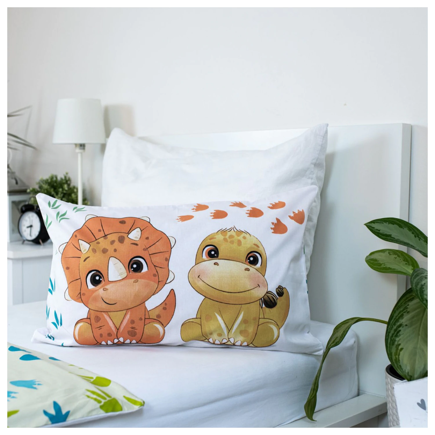 Dinosaur Friends Kids' Toddler Duvet Cover product photo